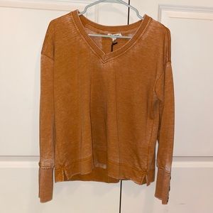 Rust Orange Top Jane and Delancey